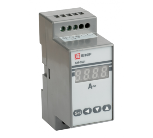 Амперметр AM-DG31 цифровой на DIN однофазный  ad-g31  EKF