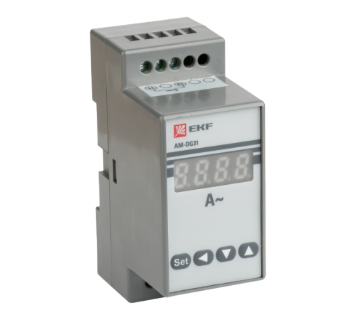 Амперметр AM-DG31 цифровой на DIN однофазный  ad-g31  EKF