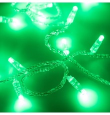 Светодиодная гирлянда ARD-STRING-CLASSIC-10000-CLEAR-100LED-FLASH GREEN (230V, 7W)  025786  Arlight