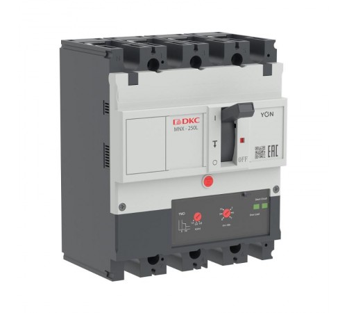 Авт. выкл. YON pro MNX250L 4P 250A 70kA при AC415V расц. TMD  MNX250L4PTMD0250  DKC
