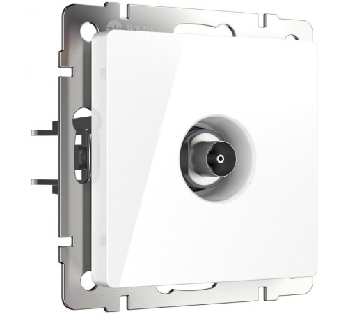 ТВ-розетка оконечная (белая) Werkel W1183001 a051107  Werkel 