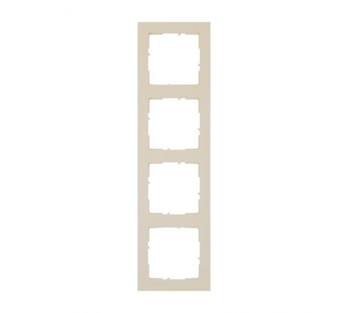 SUNO Рамка декоративная универсальная 4-постовая Цвет "Песочный"  721534  Legrand