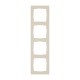 SUNO Рамка декоративная универсальная 4-постовая Цвет "Песочный"  721534  Legrand