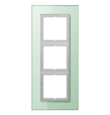 Рамка для серии LS-Plus 3-кратная; стекло  LSP983GLAS  Jung