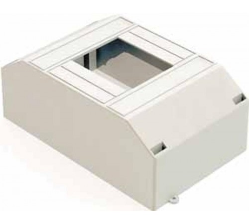 Корпус пластиковый навесной 2-4 модуля, IP30, БЕЛЫЙ, ЩРН-П-2/4  31031DEK  DEKraft