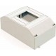 Корпус пластиковый навесной 2-4 модуля, IP30, БЕЛЫЙ, ЩРН-П-2/4  31031DEK  DEKraft
