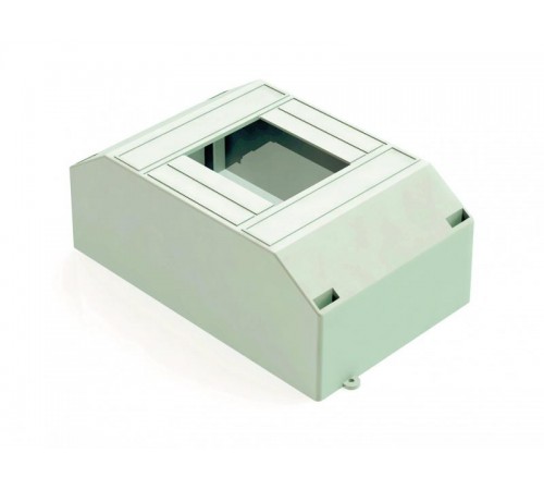 Корпус пластиковый навесной 2-4 модуля, IP30, БЕЛЫЙ, ЩРН-П-2/4  31031DEK  DEKraft
