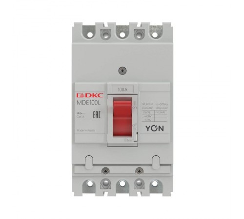 Выключатель автоматический в литом корпусе YON MDE100L016  MDE100L016  DKC