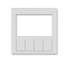 ABB Levit Серый / белый Сменная панель на накладку терморегулятора / таймера Серый  ND3292H-A11 16  2CHH910011A8016  ABB