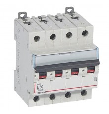 Выключатель автоматический четырехполюсный DX3 10000 50А B 16кА  409070  Legrand