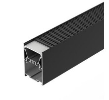 Профиль LINE-5075-HONEYCOMB-2000 BLACK (Arlight, Алюминий)  044874  Arlight