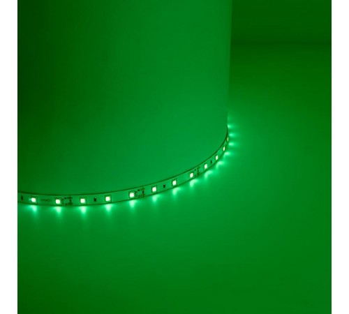 Лента светодиодная LS603/ 60SMD(2835)/м 4.8Вт/м 12V 5000*8*1.22мм зеленый  27671  FERON