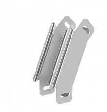 Угол вертикальный внешний 45 градусов Стандарт HDZ 50х50  PR16.1589  Промрукав