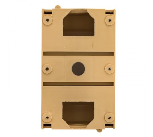 Бокс пластиковый навесной КМПН 1/4 светлое дерево индивидуальный штрих-код (ВхШхГ) 135х71х58 IP20 PROxima  pbm40-n-4-light  EKF