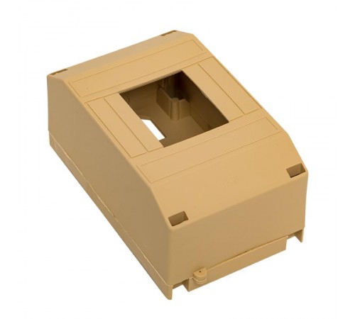 Бокс пластиковый навесной КМПН 1/4 светлое дерево индивидуальный штрих-код (ВхШхГ) 135х71х58 IP20 PROxima  pbm40-n-4-light  EKF