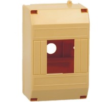 Бокс пластиковый навесной КМПН 1/4 светлое дерево индивидуальный штрих-код (ВхШхГ) 135х71х58 IP20 PROxima  pbm40-n-4-light  EKF