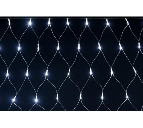 Гирлянда светодиодная сеть 1,5х1,5 160W IP44/20 прозрачный шнур 230В контр. 8 режимов  LGDB410-2-160-L1-T-S-44  IEK