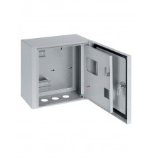 Щит учета ЩУ-1ф/1-1 (2 двери) (310х300х150) IP54 Народный эконом  SQ0905-3202  TDM