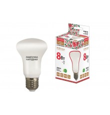 Лампа светодиодная R63 - 8 Вт-230 В -3000 К-E27 Народная  SQ0340-0140  TDM