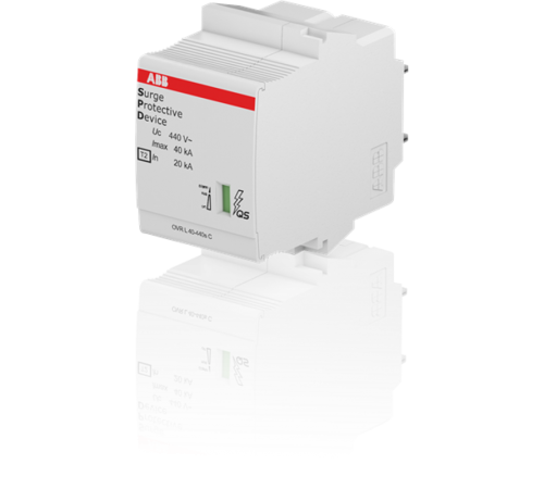 Устройство защиты от импульсных перенапряжений (УЗИП) OVR T2 40-440s C QS картридж2CTB815704R5500 ABB