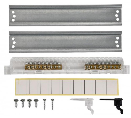  Корпус пластиковый встраиваемый на 18 модулей ЩРВ-П-18 IP41 белая дверь UNION Compact  UIC-KP13-V-18-41-K01  IEK