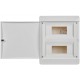 Корпус пластиковый навесной на 18 модулей ЩРН-П-18 IP41 белая дверь UNION Compact  UIC-KP13-N-18-41-K01  IEK