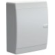 Корпус пластиковый навесной на 18 модулей ЩРН-П-18 IP41 белая дверь UNION Compact  UIC-KP13-N-18-41-K01  IEK