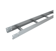 Лоток лестничный 80х100х1,2 L3000 мм "Быстрый монтаж" HD  LLS80-100-1.2-3000 HD  КМ-профиль