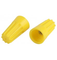 Соединительный изолирующий зажим ЭРА NO-225-55 СИЗ-4 (2,5-4,5 мм2) жёлтый (упак. 5 шт.)   Б0063380  ЭРА