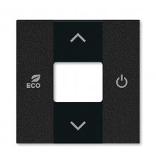 ABB Levit Антрацит Накладка для комнатного терморегулятора free@home  6220H-A03000 63  2CHH623000A4063  ABB