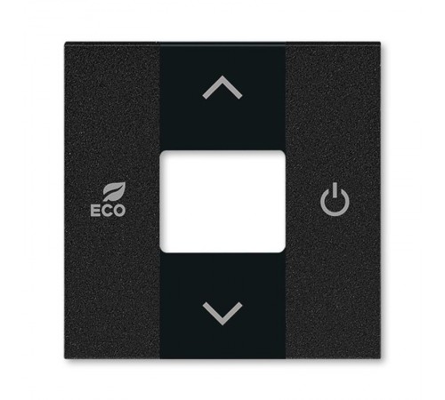 ABB Levit Антрацит Накладка для комнатного терморегулятора free@home  6220H-A03000 63  2CHH623000A4063  ABB