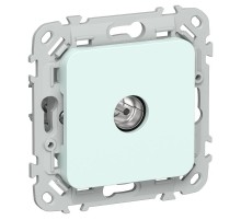 FLITE Розетка TV экран. проходная тип M РТВм-1-1-2-ФлХЛ холодный лед  FI-A13-P-K94  IEK