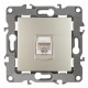 Розетка информационная 12-3107-04 RJ45,  шампань  Б0014726  ЭРА