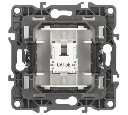 Розетка информационная 12-3107-04 RJ45,  шампань  Б0014726  ЭРА