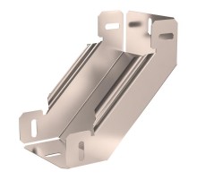 Угол вертикальный внутренний 90 градусов Стандарт INOX (AISI 409) 100х50  PR16.3374  Промрукав