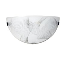 Светильник "Бриз" 300/2 НББ 21-60 М19 матовый белый/кл.штамп металлик  1005205921  Элетех