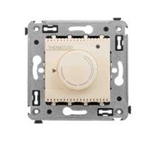 Термостат для теплых полов в стену, "Avanti", "Ванильная дымка"  4405163  DKC