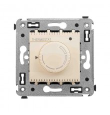Термостат для теплых полов в стену, "Avanti", "Ванильная дымка"  4405163  DKC