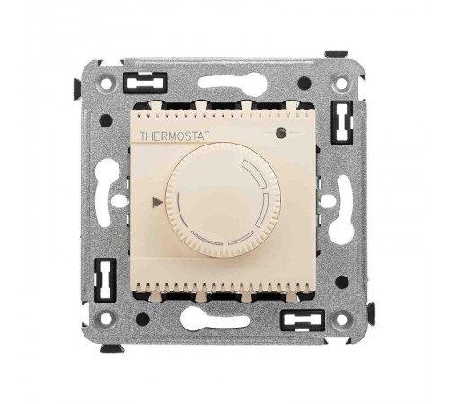 Термостат для теплых полов в стену, "Avanti", "Ванильная дымка"  4405163  DKC