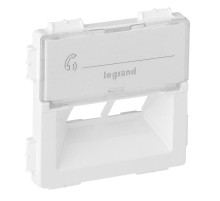 Valena LIFE Белый Накладка розетки комп 2-ой Rutenbeck  755380  Legrand