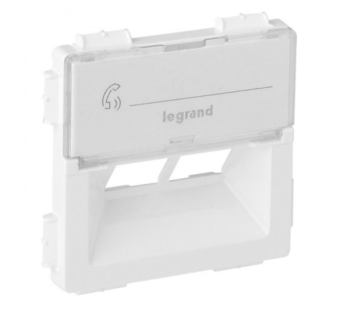 Valena LIFE Белый Накладка розетки комп 2-ой Rutenbeck  755380  Legrand