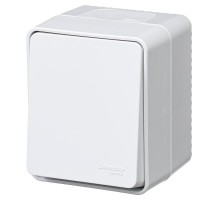 AtlasDesign Profi54 Белый О/У Выключатель 1-клавишный кнопочный 10 АХ  ATN540115  SE