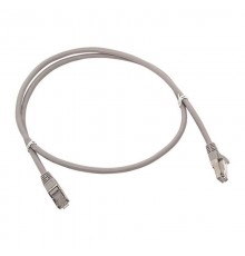 Патч-корд TERACOM PRO Cat.5E экранированный FTP оболочка LSZH серый (1,5м)  TRP-5EFTP-LSH-1.5M-GY  EKF