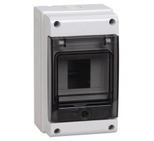 Бокс пластиковый навесной КМПн-4 (ВхШхГ) 190х110х104мм IP66 KREPTA 7  MKP73-N-04-66  IEK