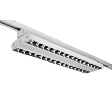 Светильник светодиодный трековый PTR 2260R 1F2S 60w 3000K 60°,120°,60° WH (белый) 280mm IP40  .5039575  Jazzway