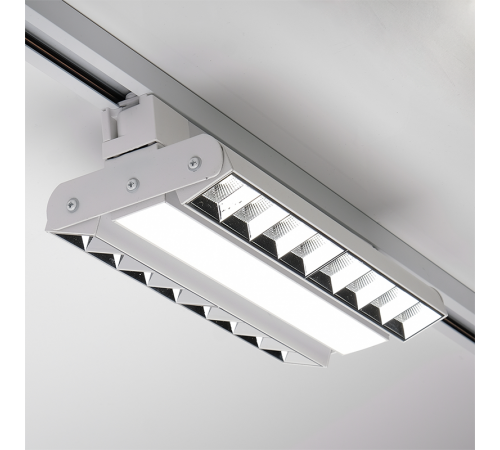 Светильник светодиодный трековый PTR 2260R 1F2S 60w 3000K 60°,120°,60° WH (белый) 280mm IP40  .5039575  Jazzway