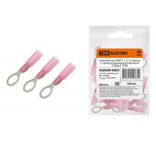 Наконечник НКИ-Т 1,5-5 кольцо в термоусаживаемой манжете (100шт)  SQ0589-0003  TDM