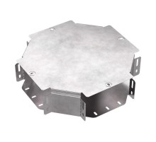 Х-образный ответвитель с крышкой Стандарт 200х100  PR16.0464  Промрукав