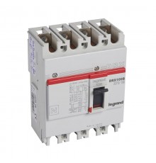 DRX125 термомагнитный 100A 4П 10KA  027018  Legrand