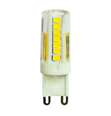 Лампа светодиодная PLED-G9 PRO 5w 4000K 400Lm 230V /Без пульс./ d16*50мм  .5026360  Jazzway
